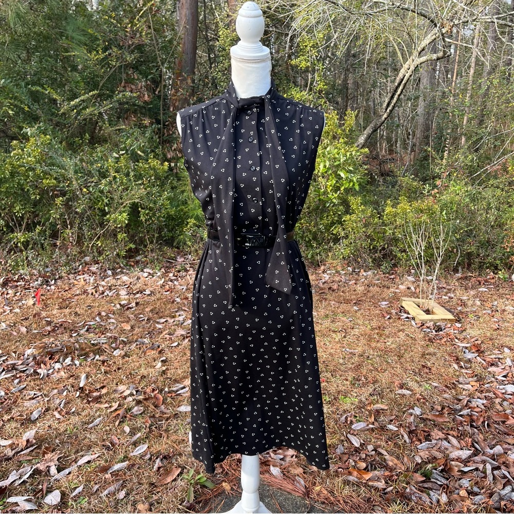VTG Sears Belted Dress